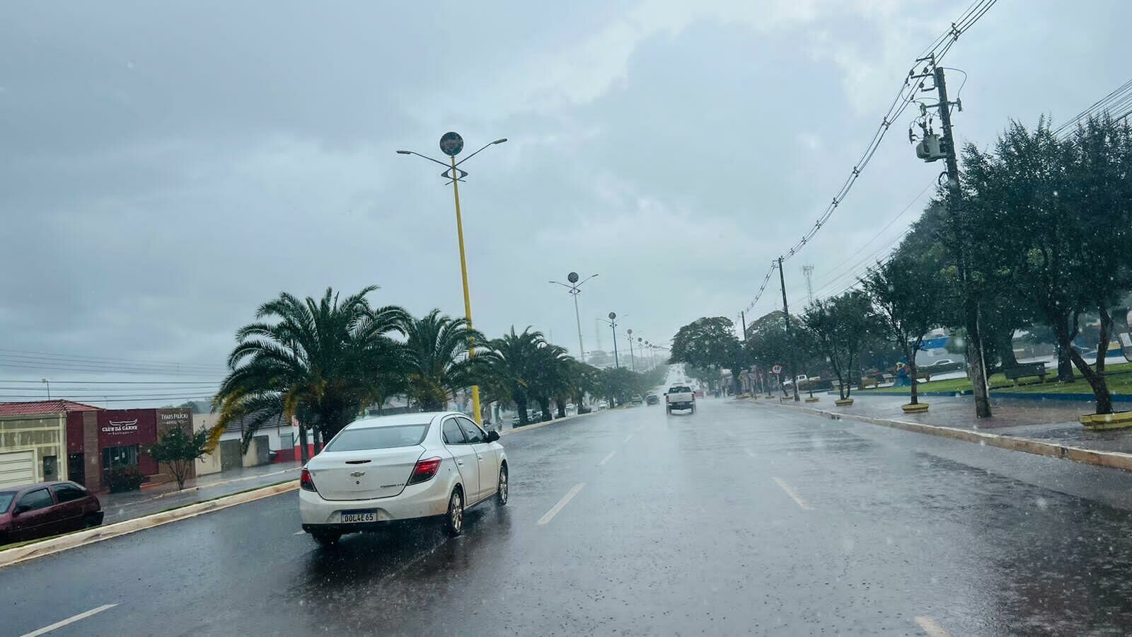 Imagem de compartilhamento para o artigo Costa Rica e Chapadão do Sul estão sob alerta de chuvas intensas nesta quarta-feira, aponta meteorologia da MS Todo dia